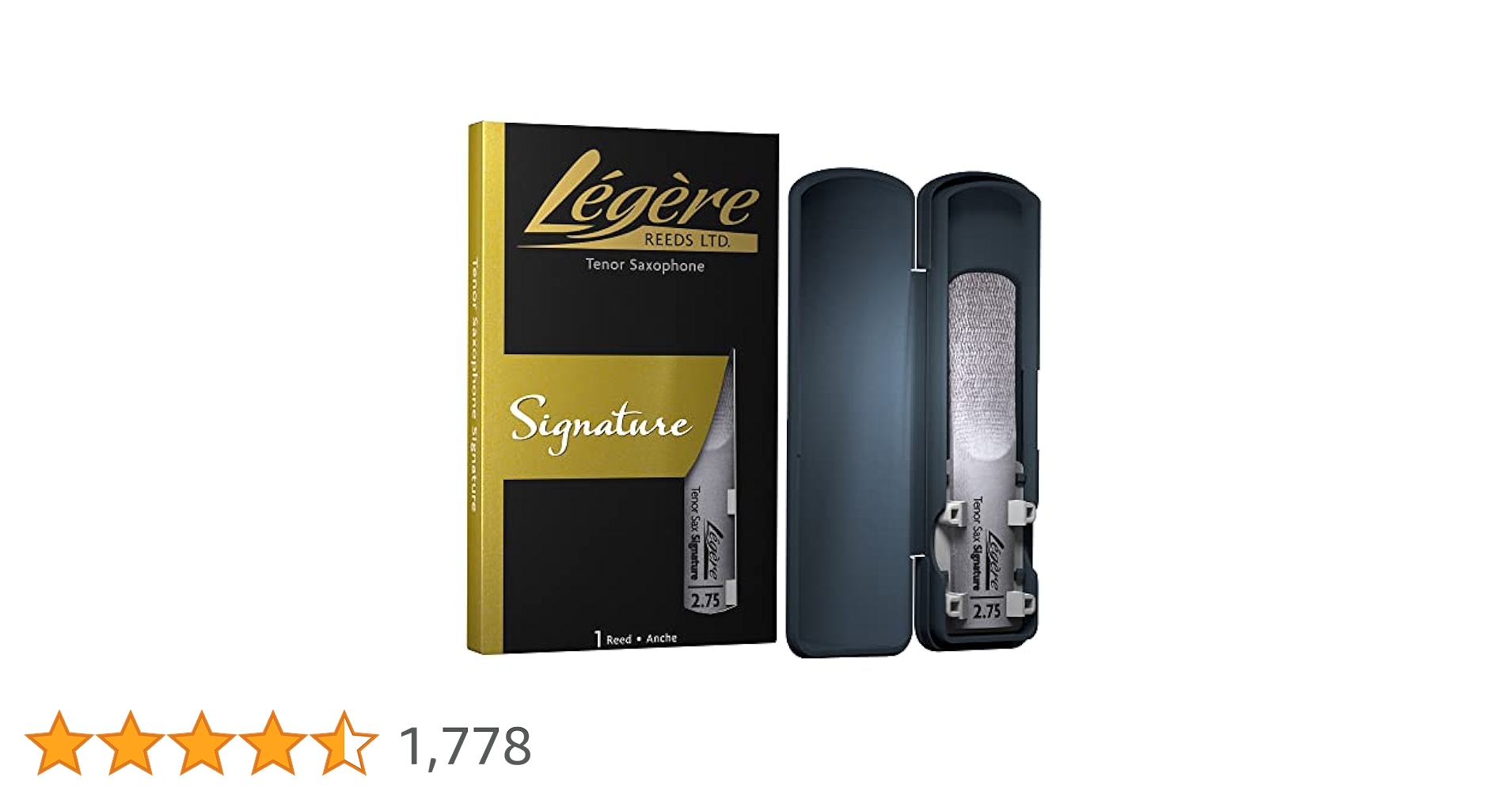 Amazon | Legere TSG2.75 Signature テナーサックスリード (2 3